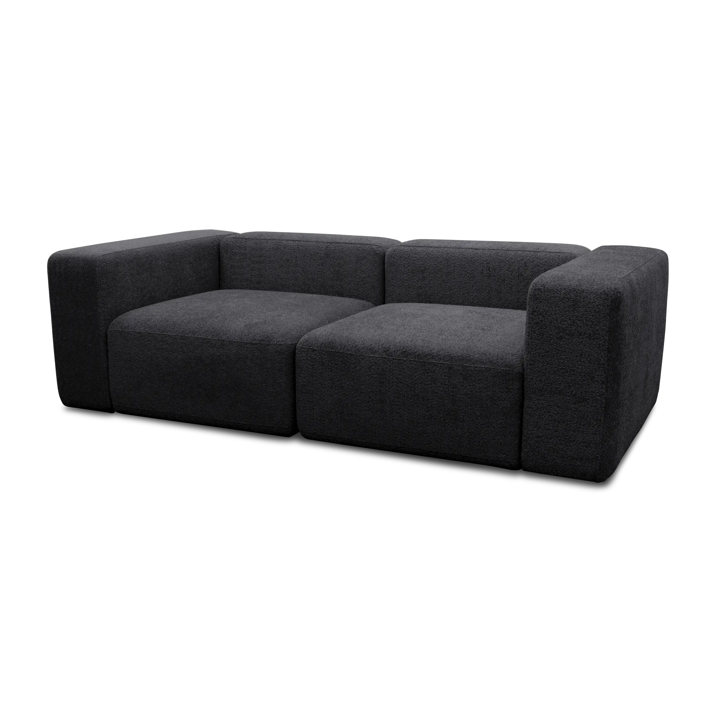 2-Sitzer Sofa, Black