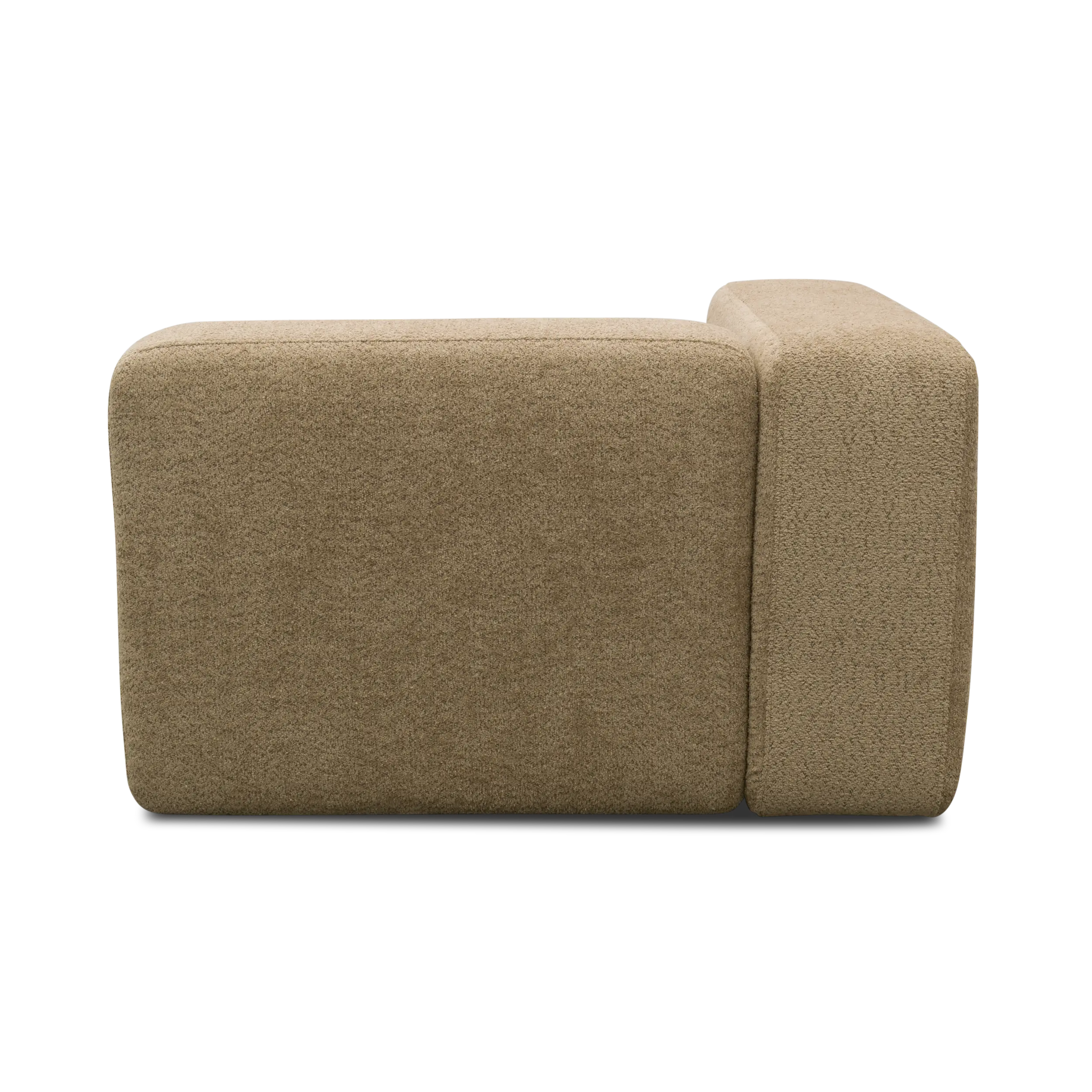 Eck-Modul, Armlehne links, Taupe