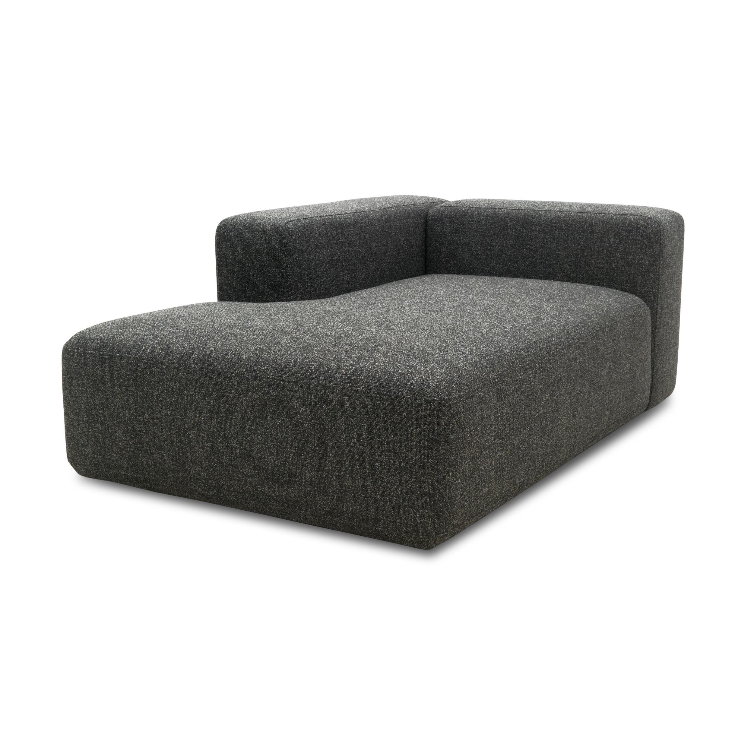 Longchair-Modul links, Anthrazit