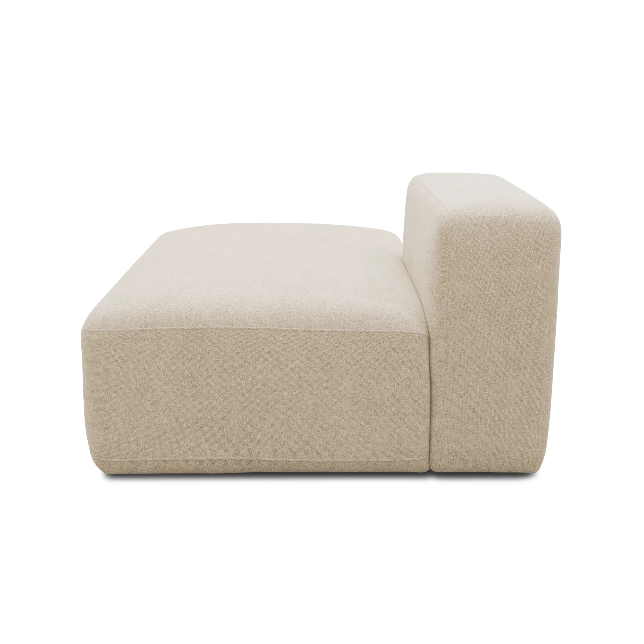 Ottomane-Modul links, Beige