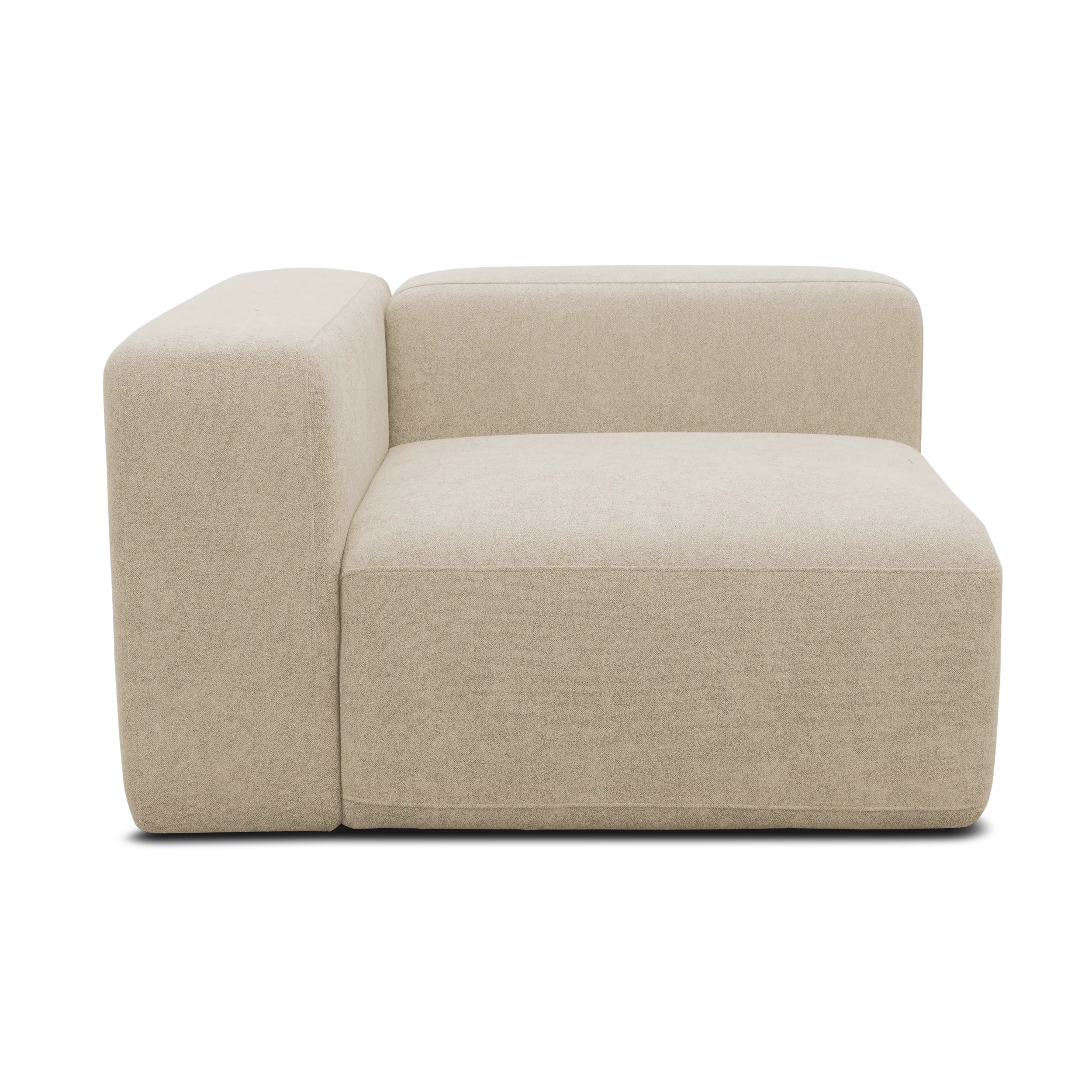 Eck-Modul, Armlehne links, Beige