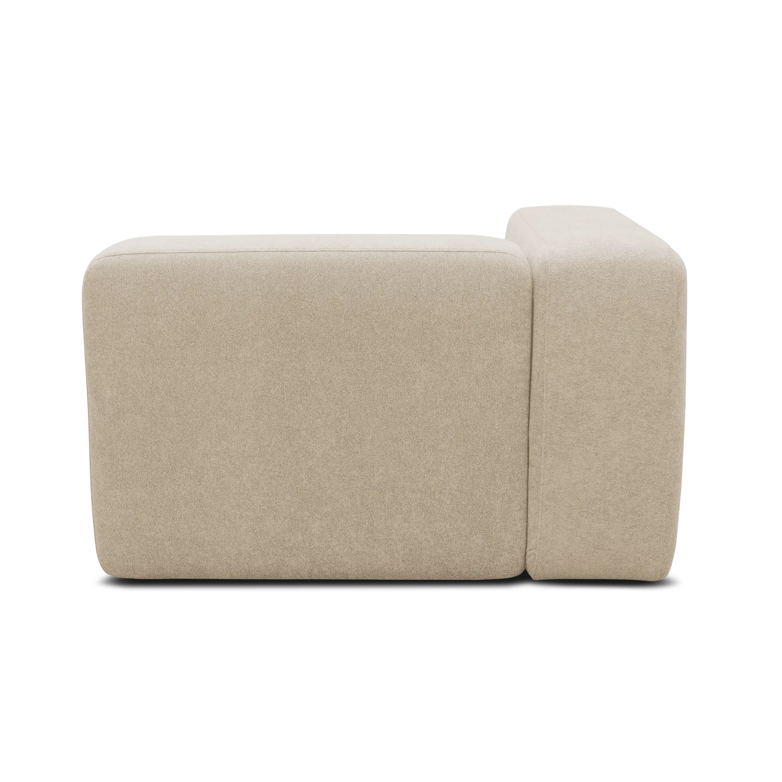 Eck-Modul, Armlehne links, Beige