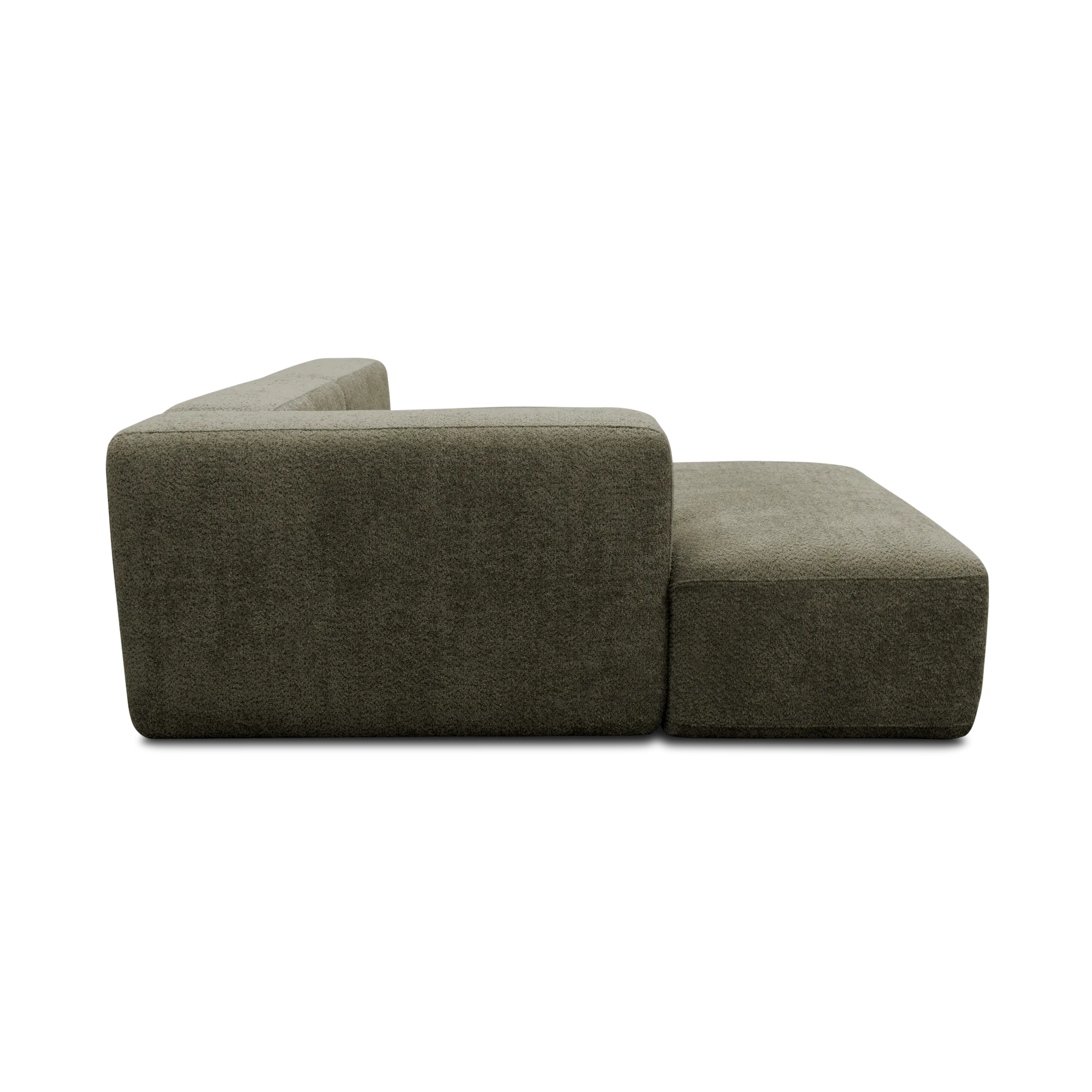 Ecksofa klein, offen, Grün