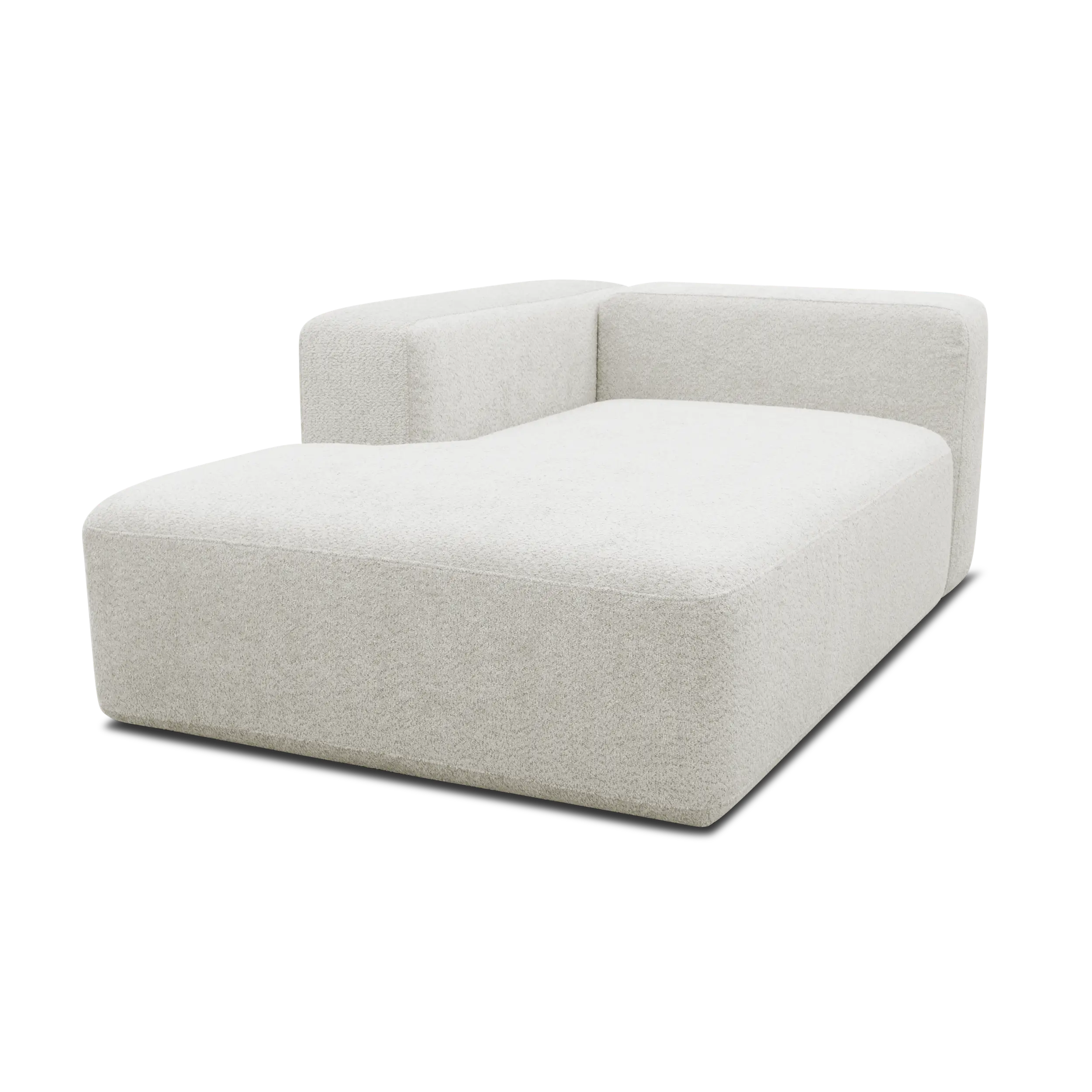 Longchair-Modul links, Ivory