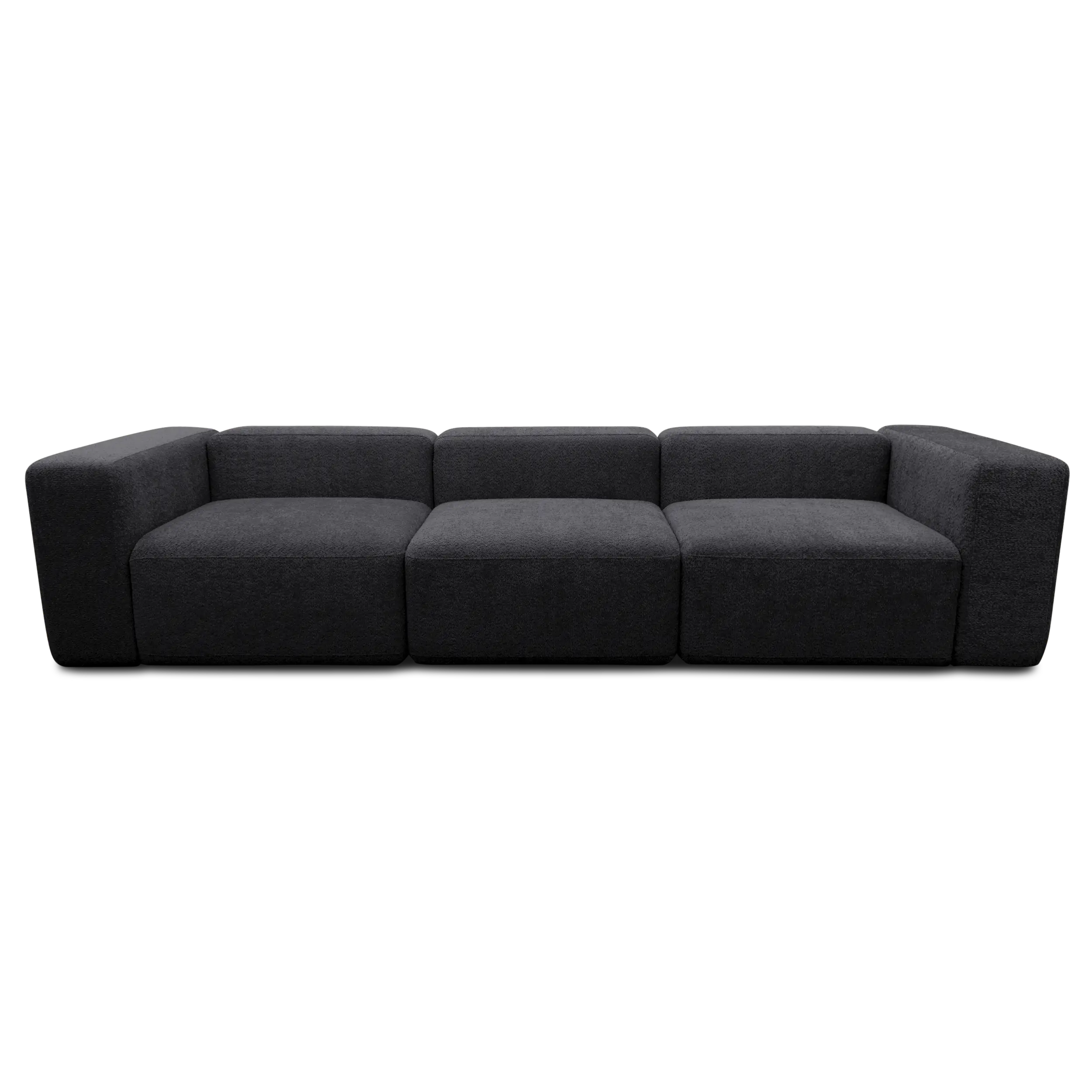 3-Sitzer Sofa, Black