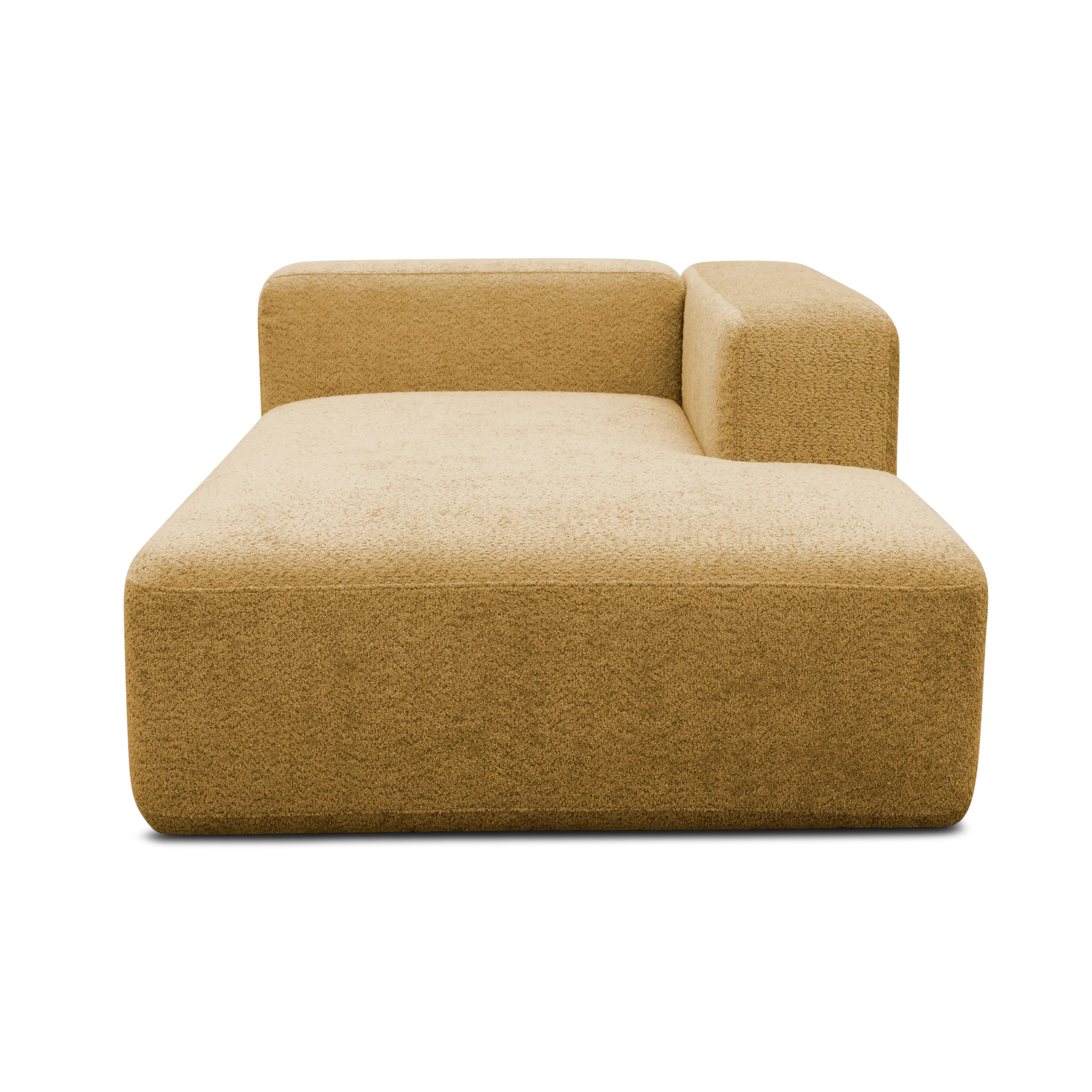 Longchair-Modul rechts, Amber