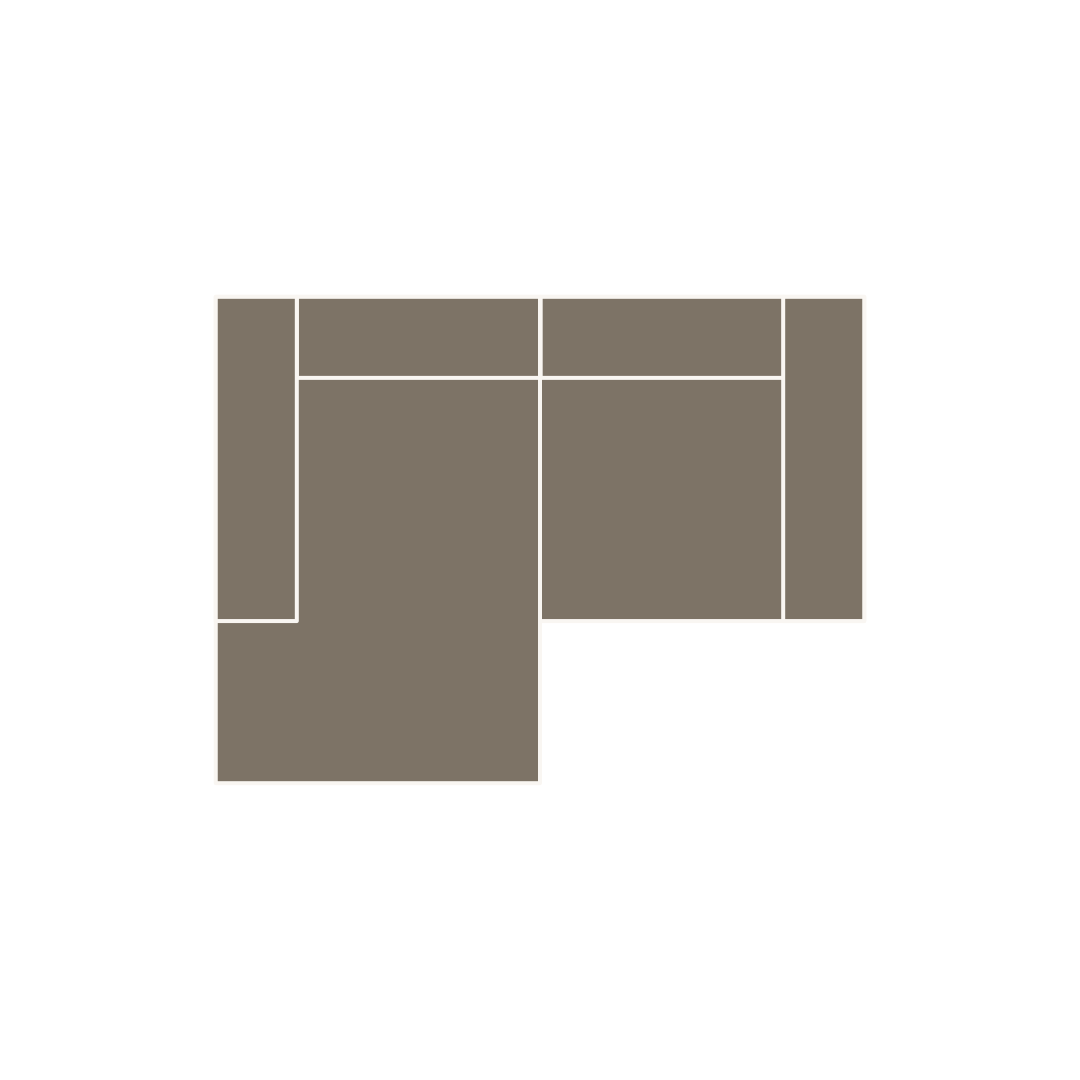 kleines Ecksofa LC links LC_li+1F_re