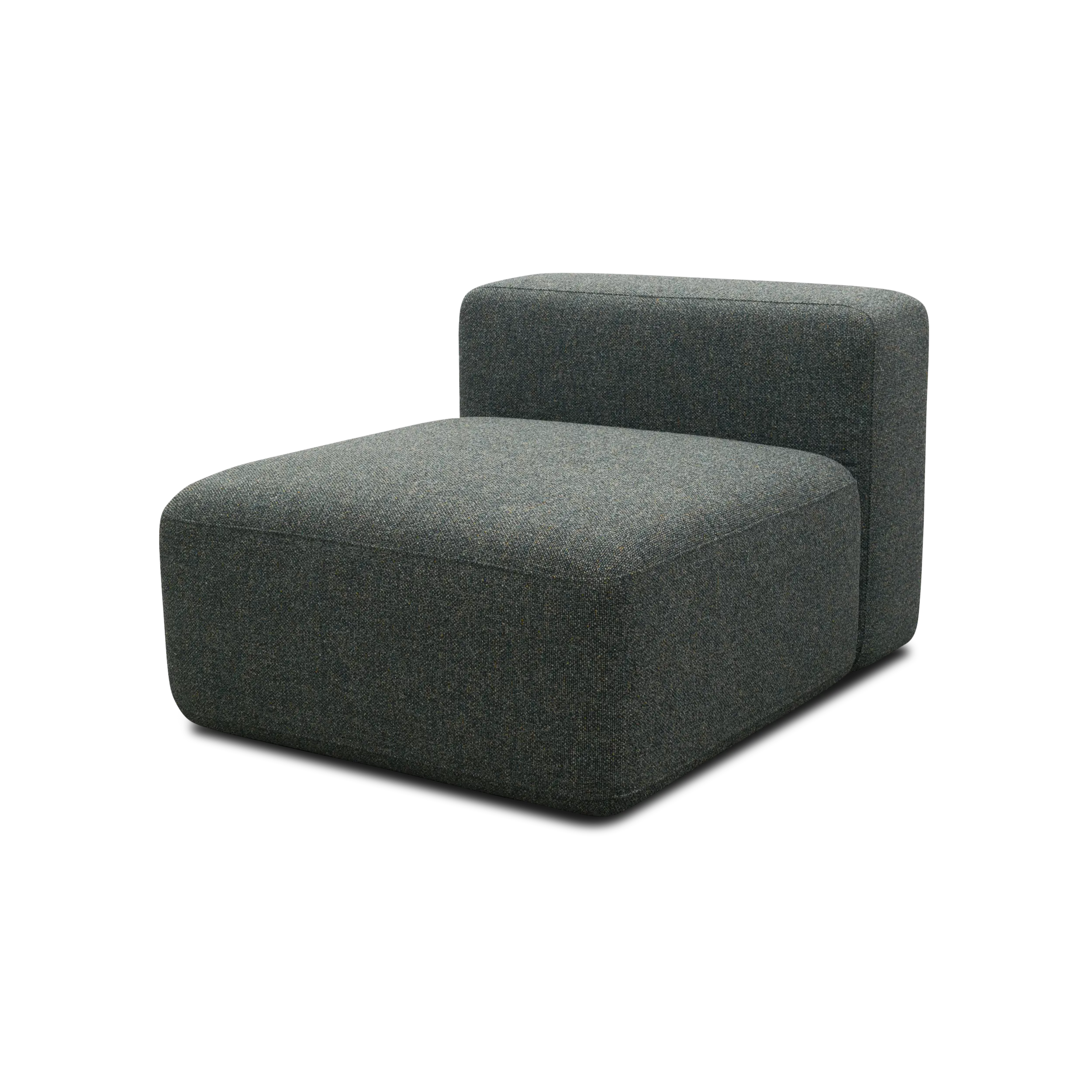 Sessel-Modul, 90 cm, Blaugrau