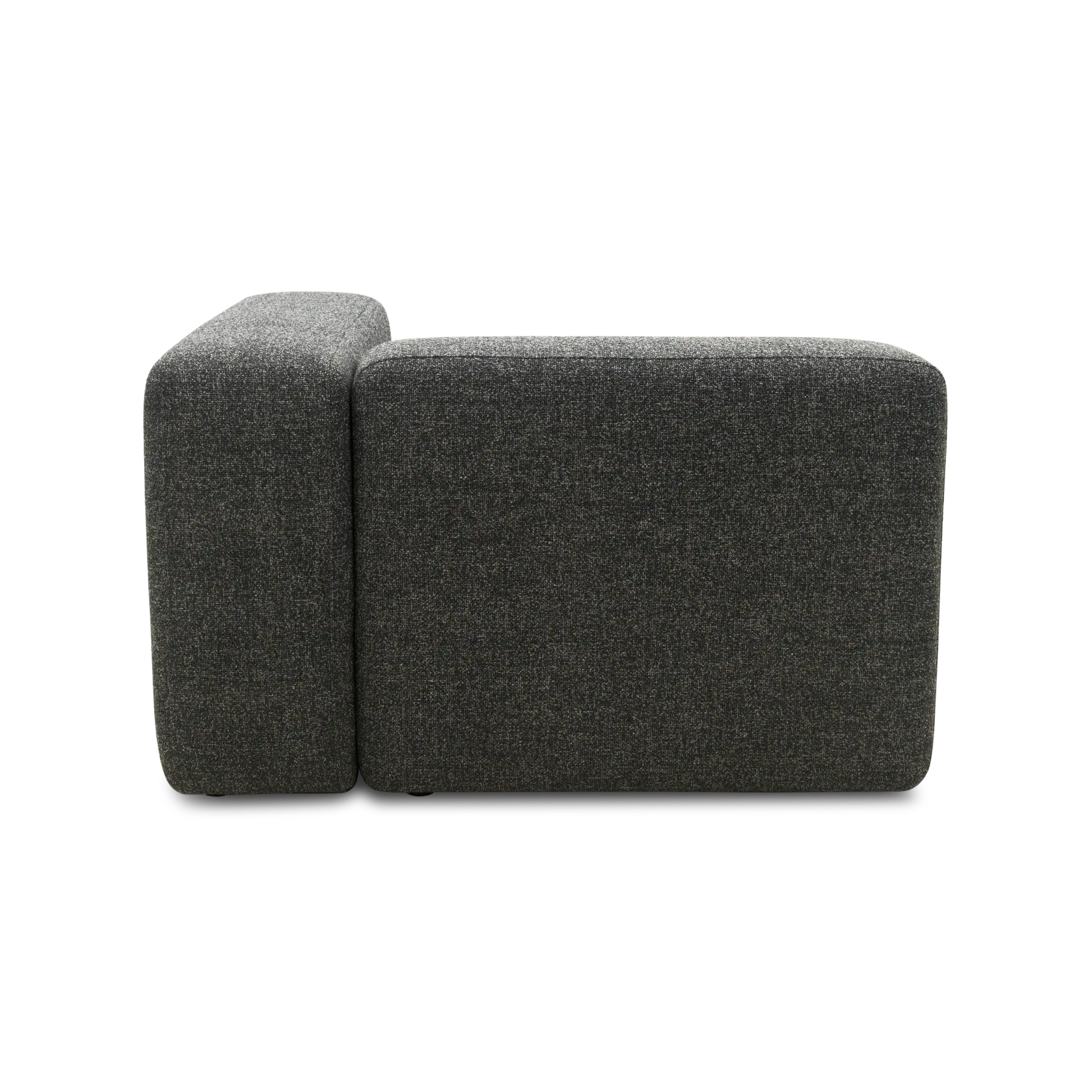 Longchair-Modul rechts, Anthrazit