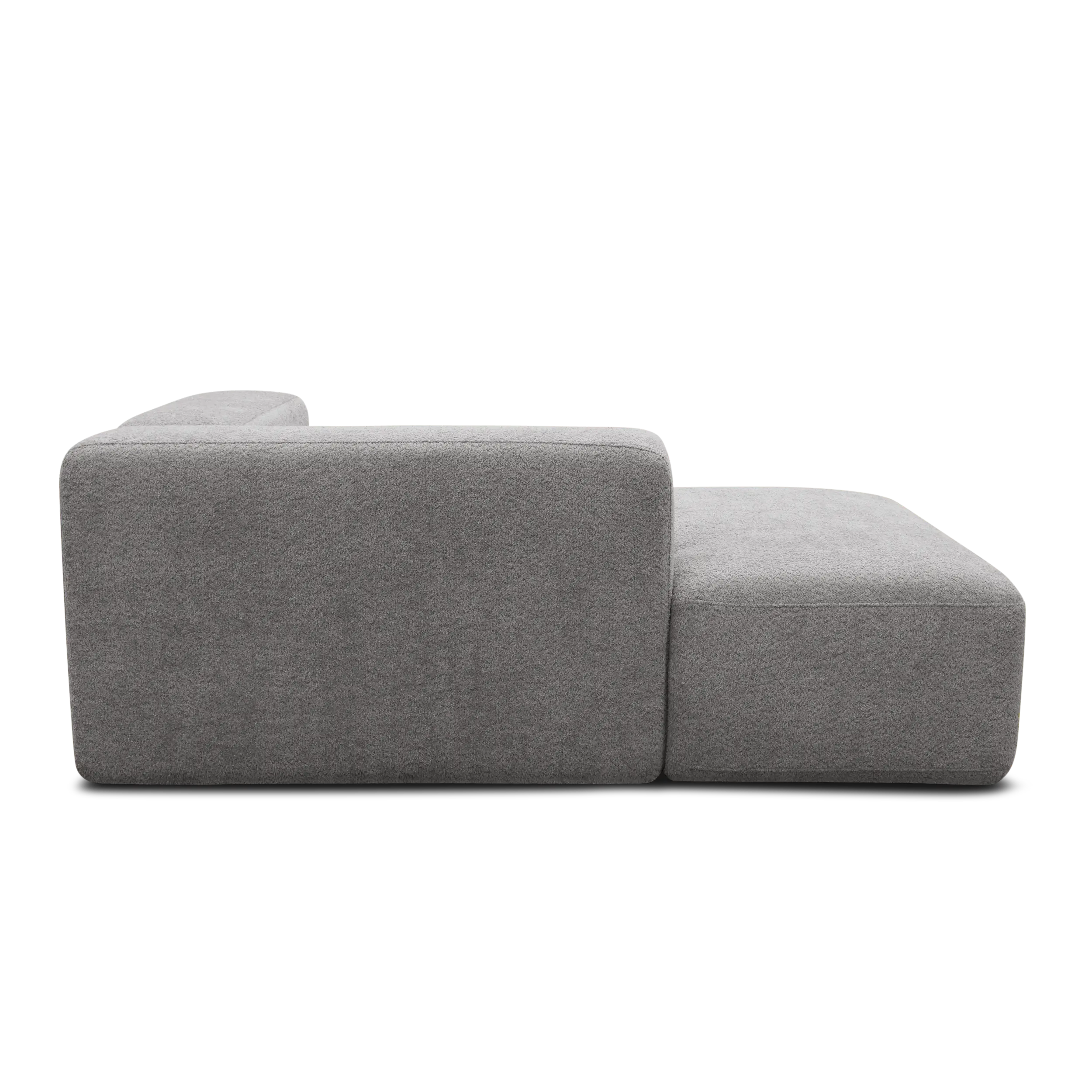 Longchair-Modul links, Grau