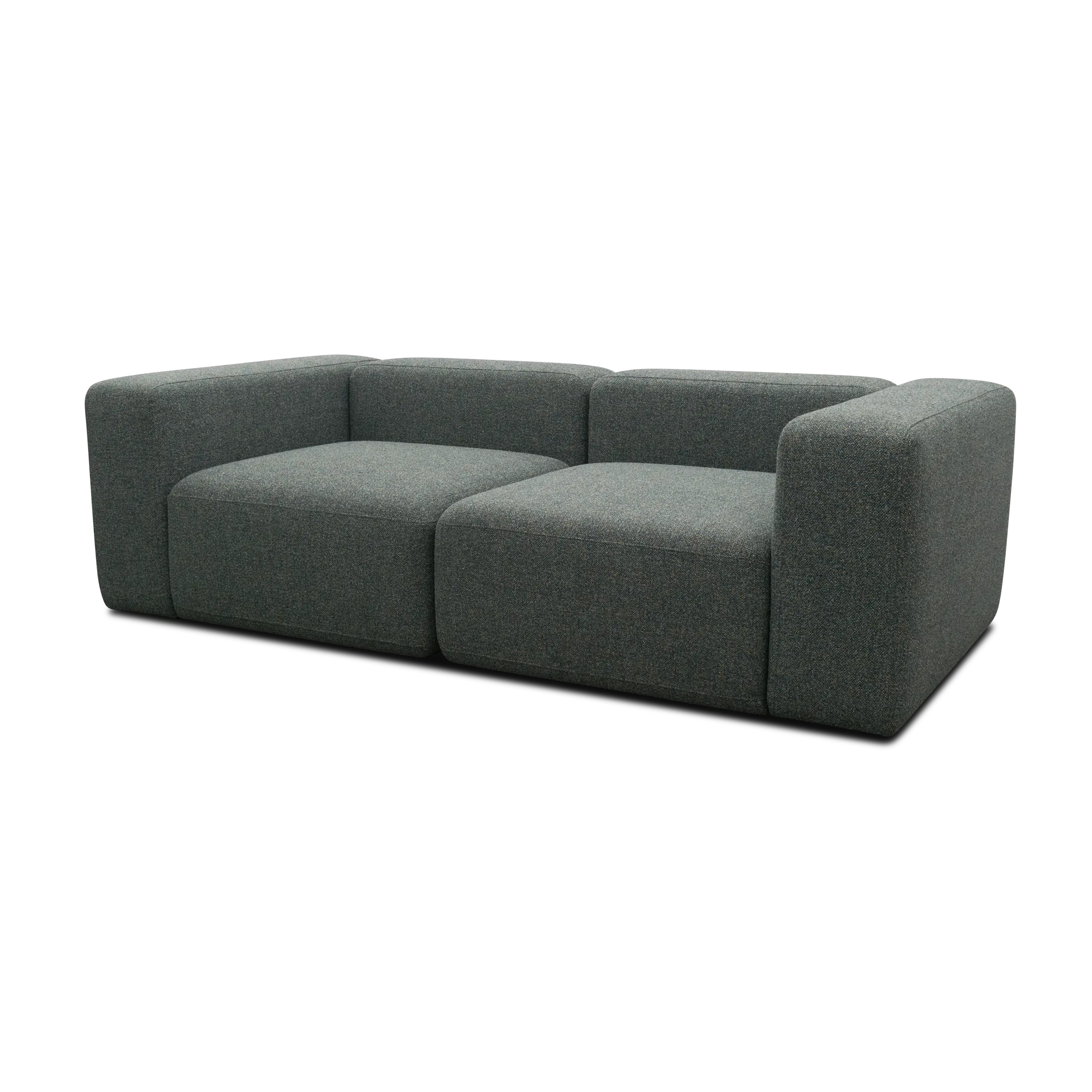 2-Sitzer Sofa, Blaugrau