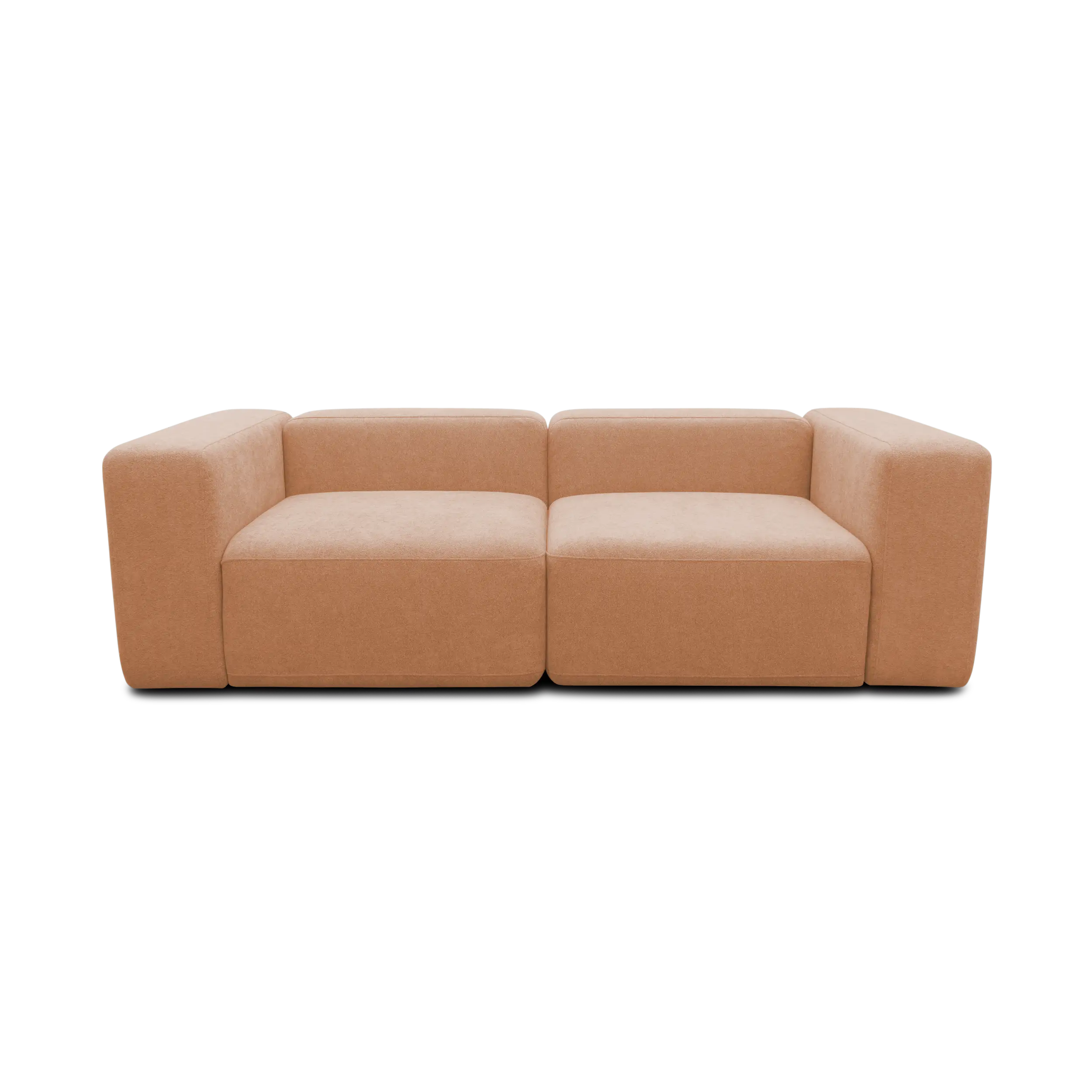 2-Sitzer Sofa, Lachs