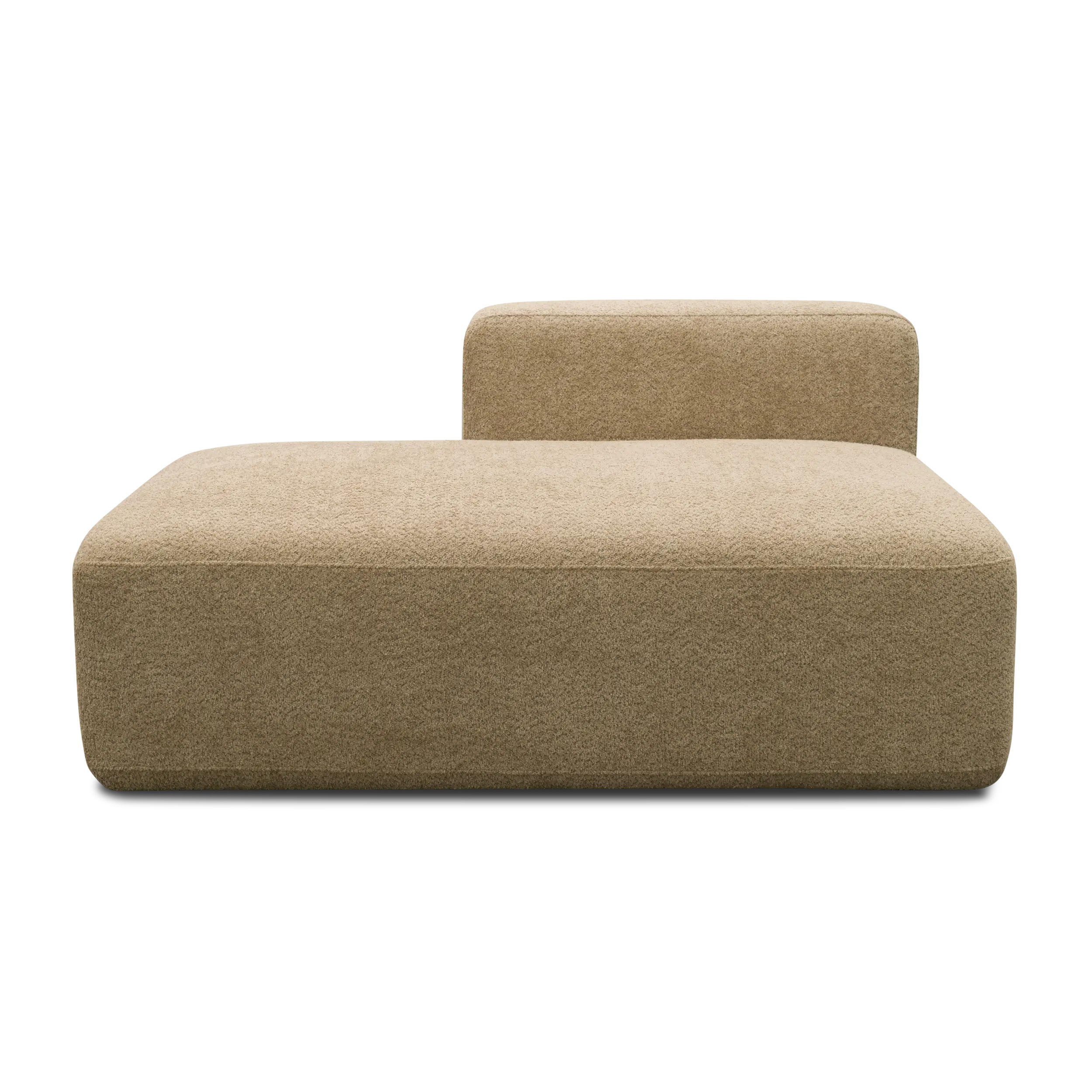 Ottomane-Modul links, Taupe