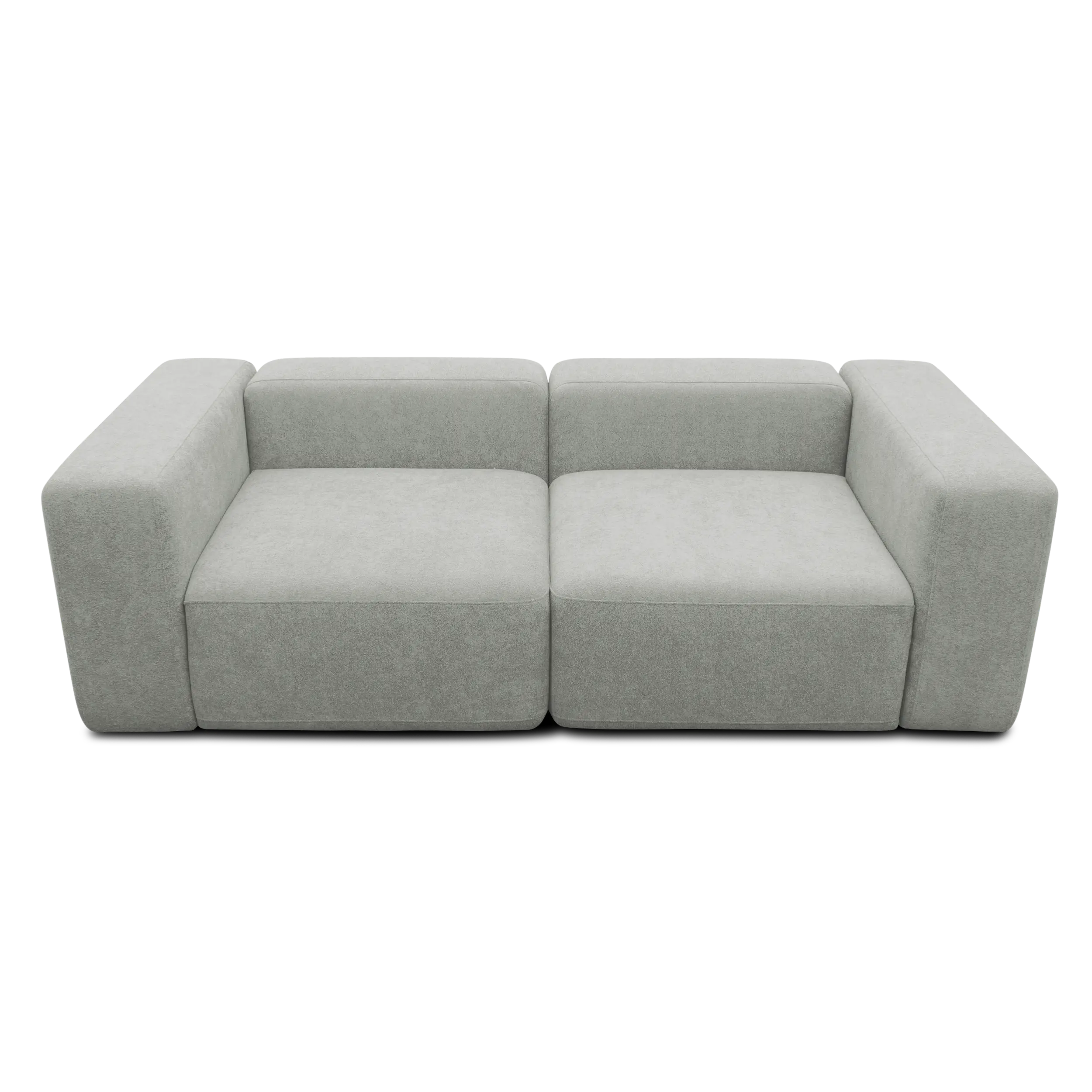 2-Sitzer Sofa, Platin