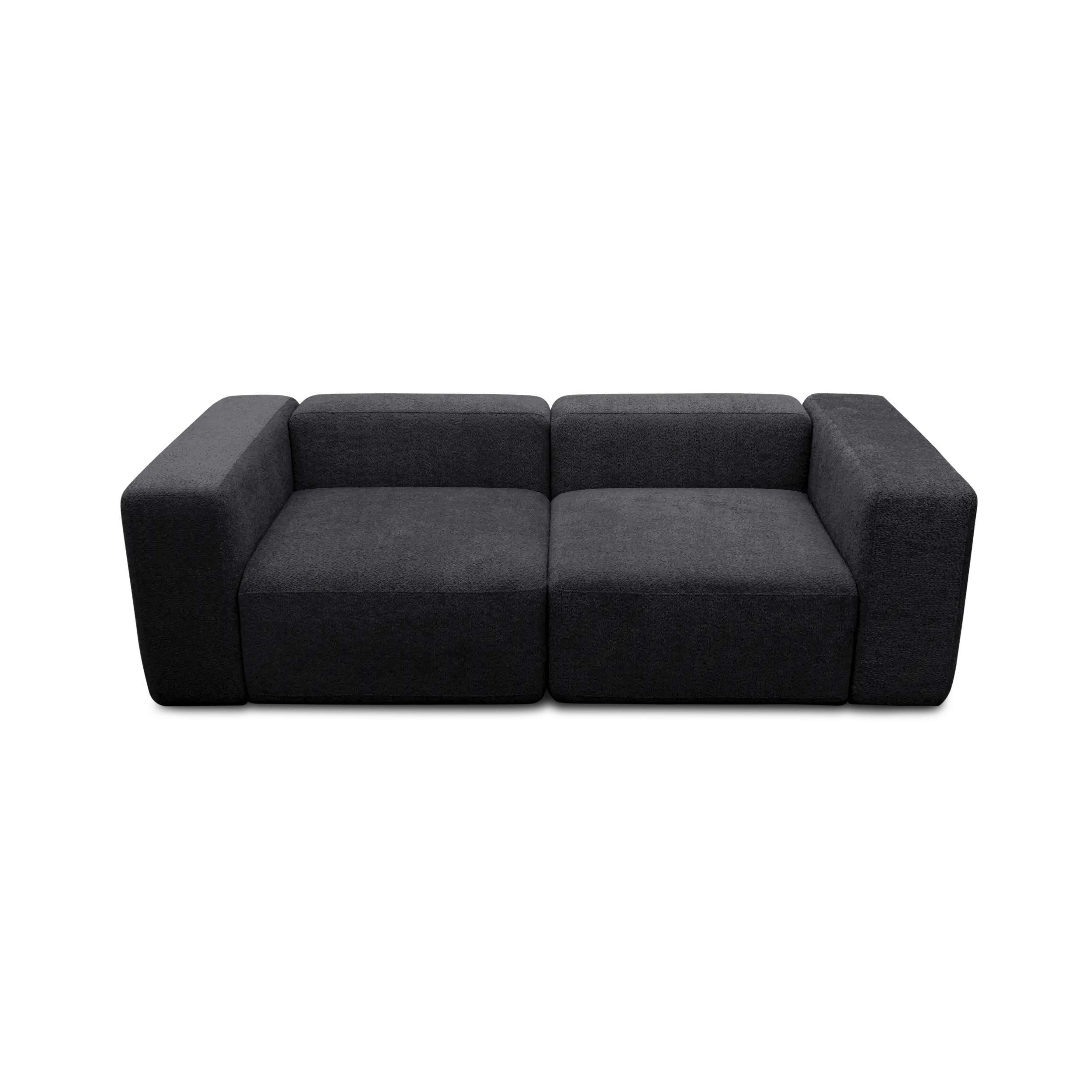 2-Sitzer Sofa, Black