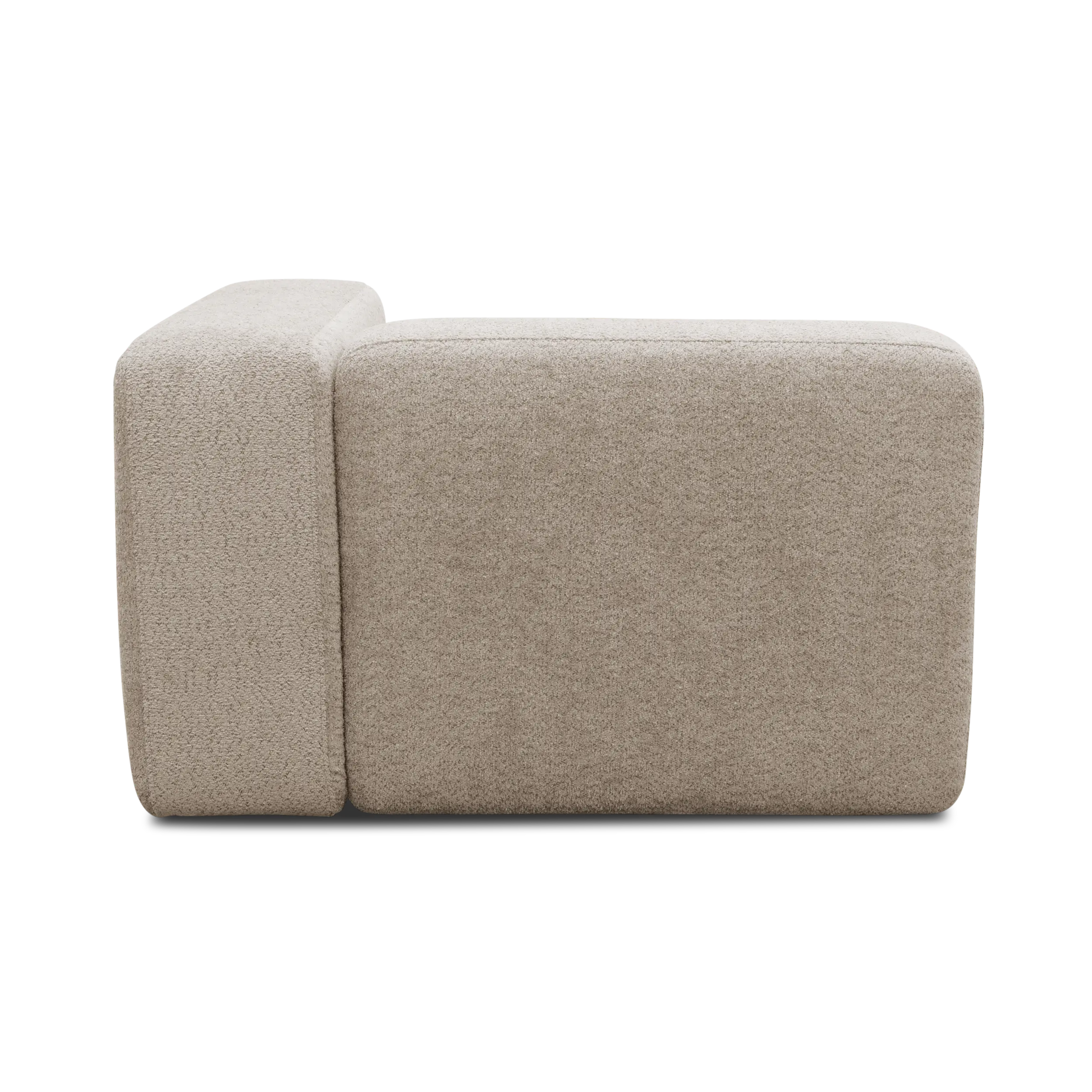 Eck-Modul, Armlehne rechts, Beige