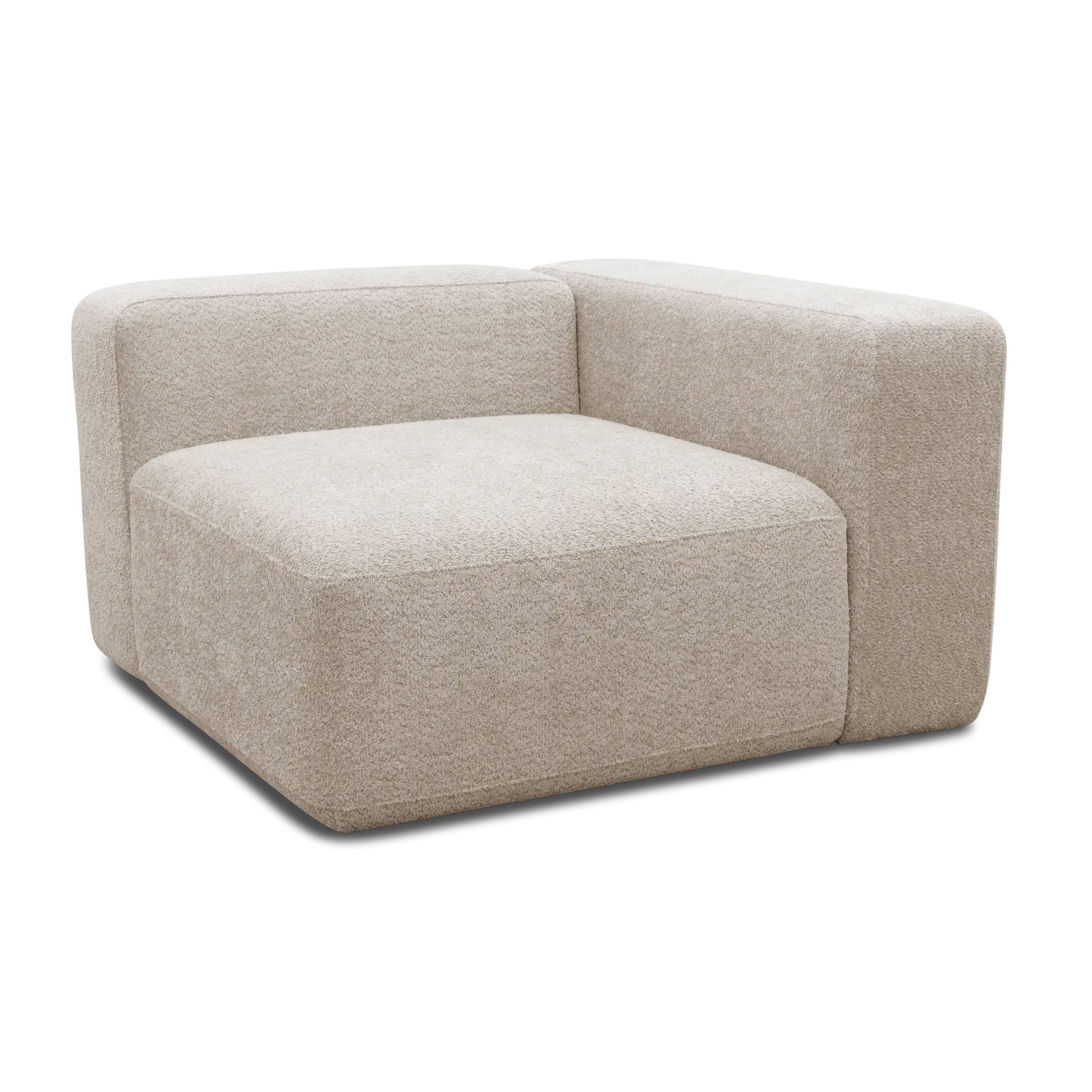 Eck-Modul, Armlehne rechts, Beige