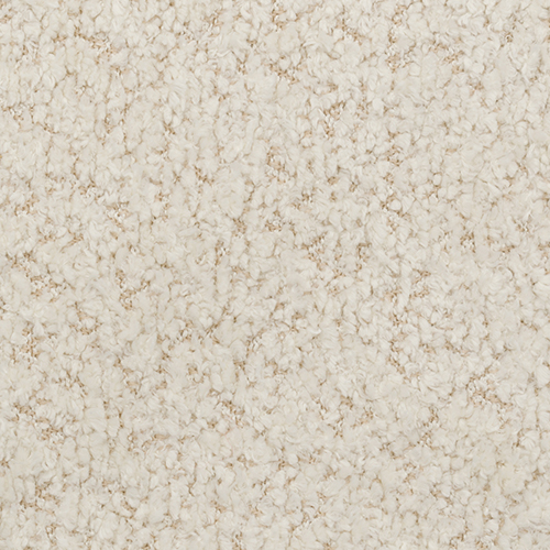 Stoffmuster Bouclé-Chenille, Creme