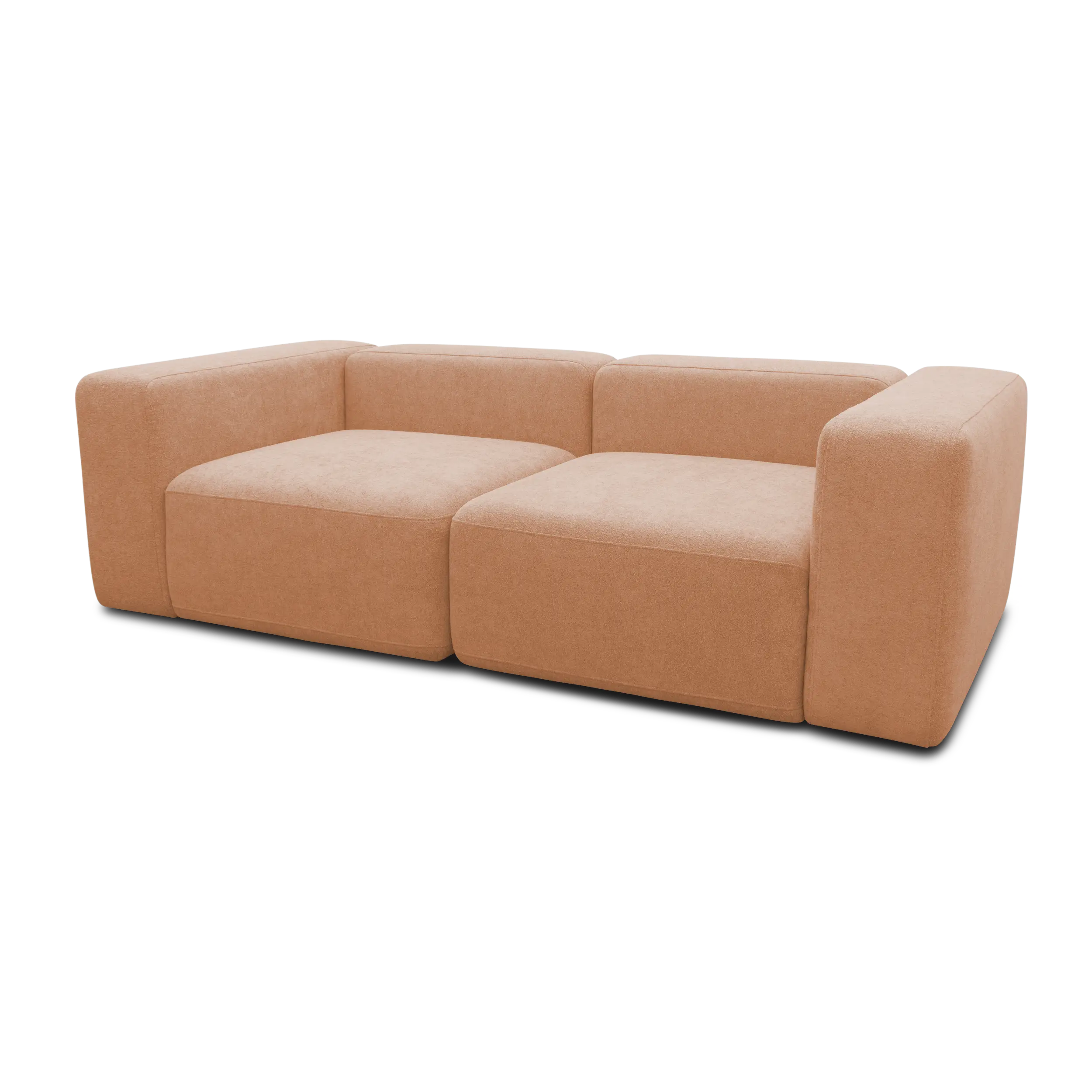 2-Sitzer Sofa, Lachs