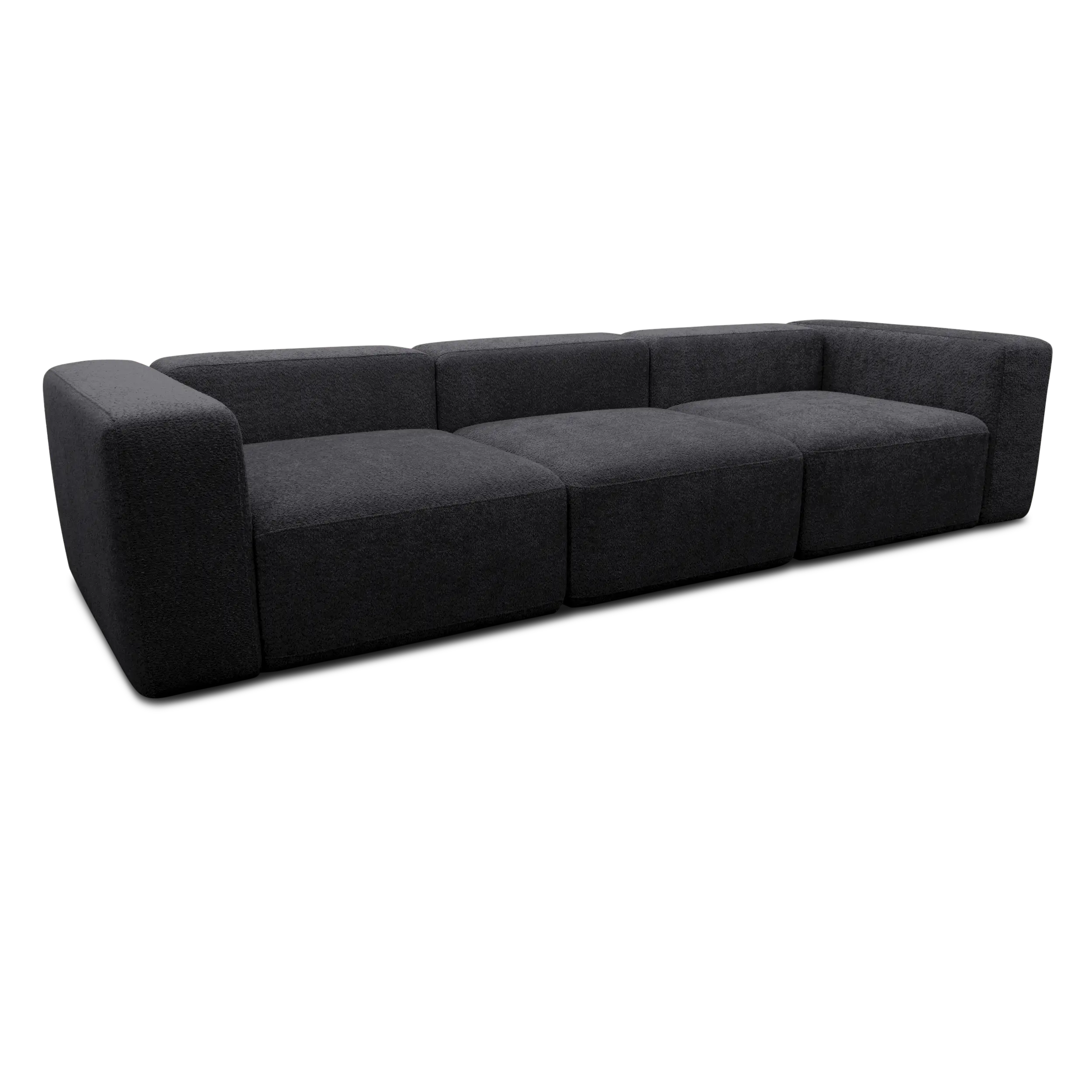 3-Sitzer Sofa, Black