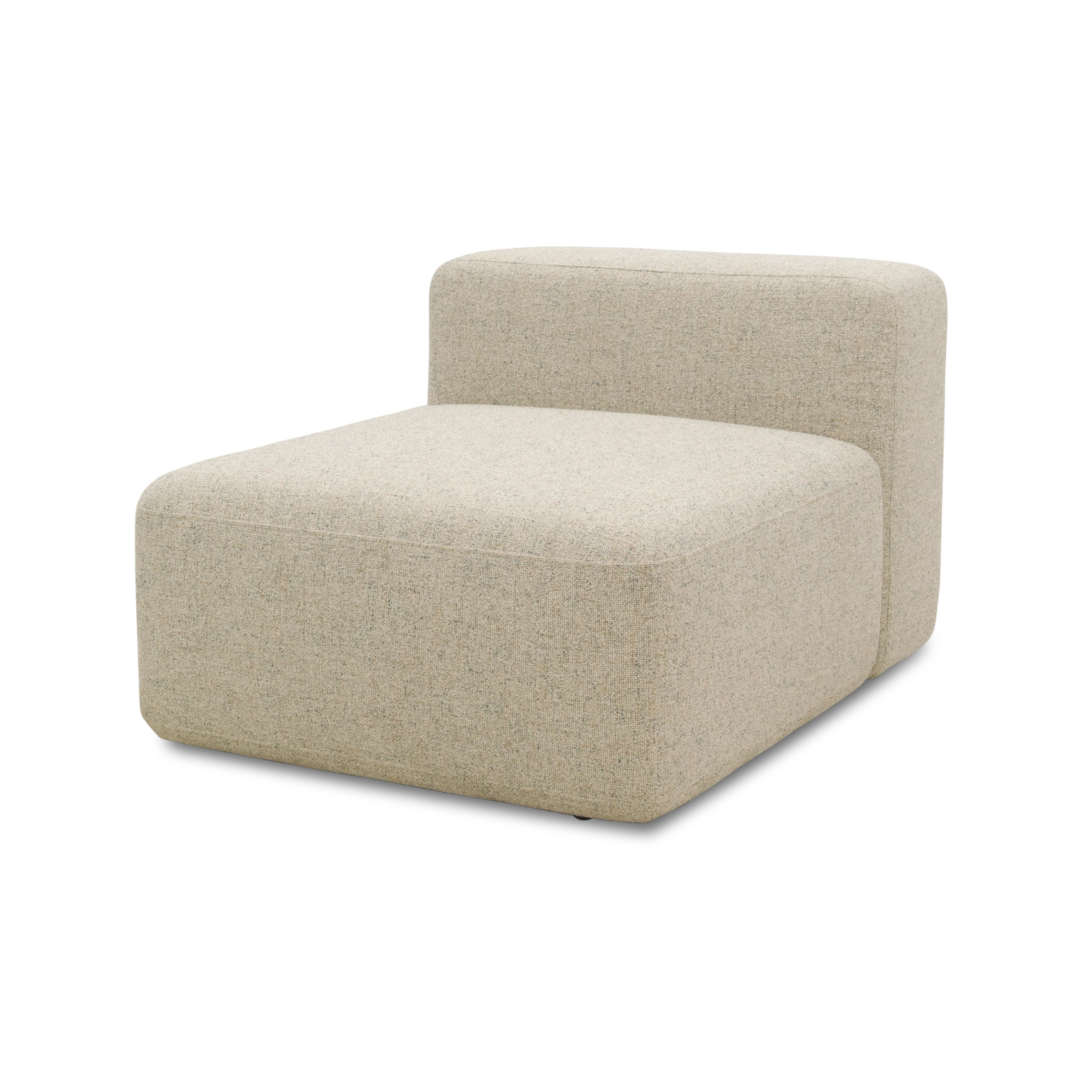 Wechselbezug für Sessel-Modul, 90 cm, Beige-Petrol