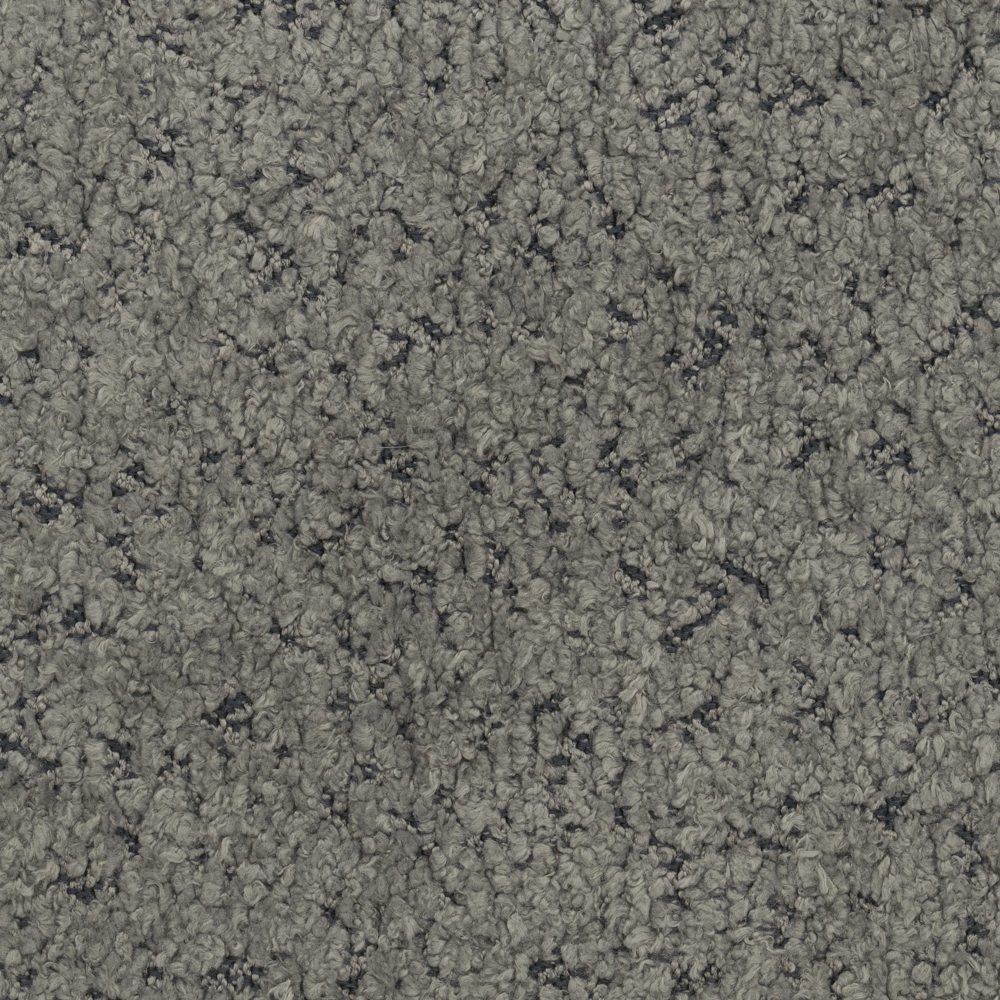 Stoffmuster Bouclé-Chenille, Graphite