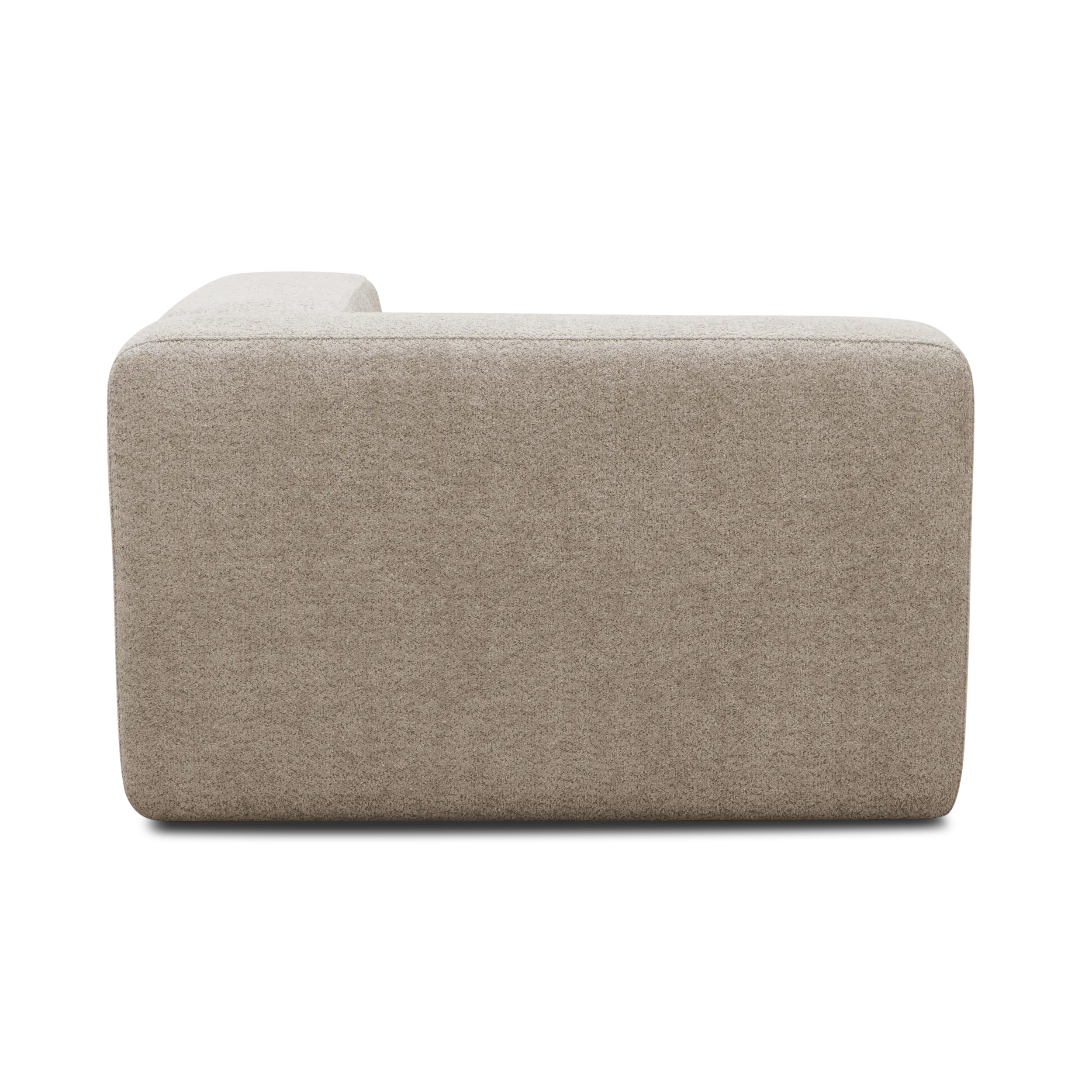 Eck-Modul, Armlehne links, Beige