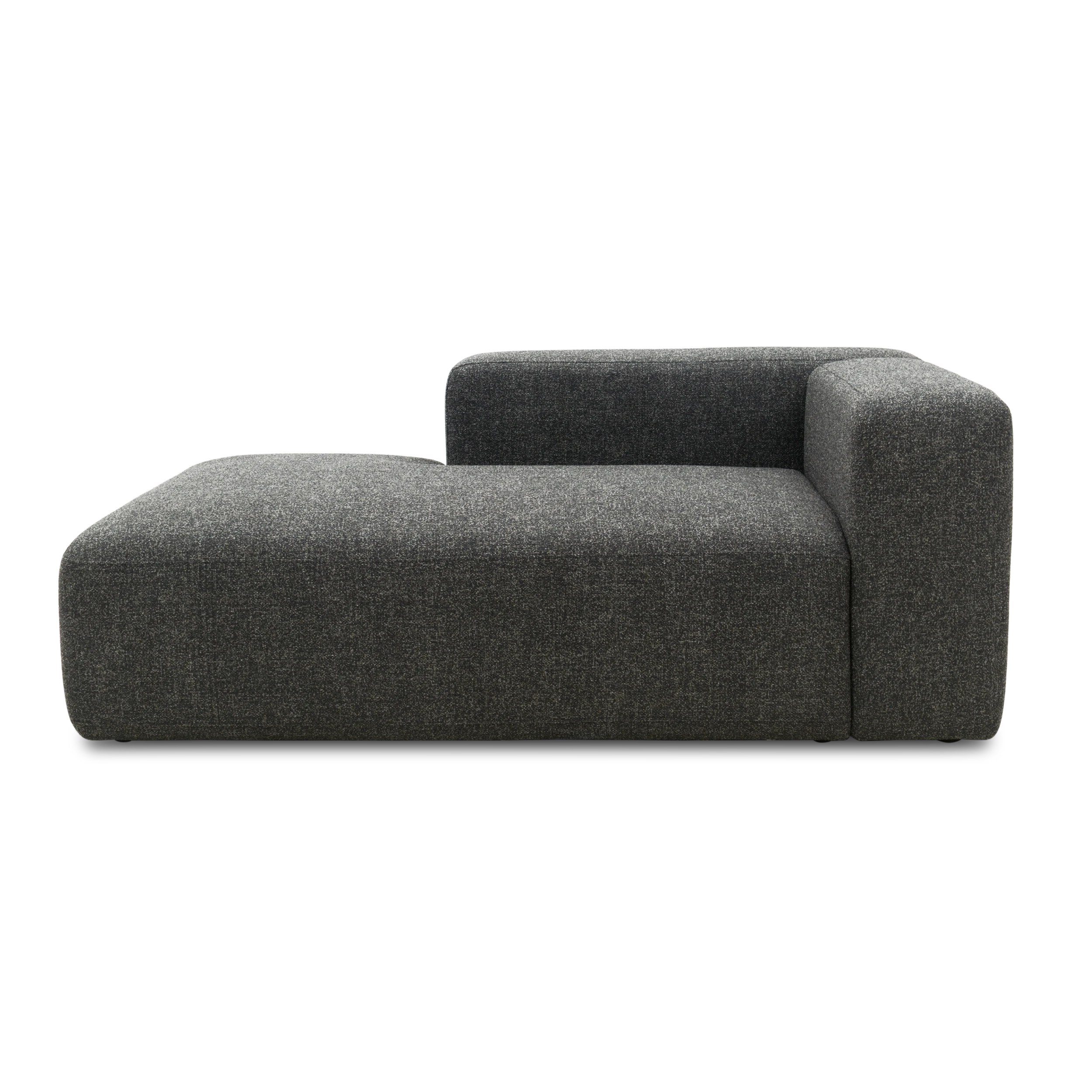 Longchair-Modul links, Anthrazit