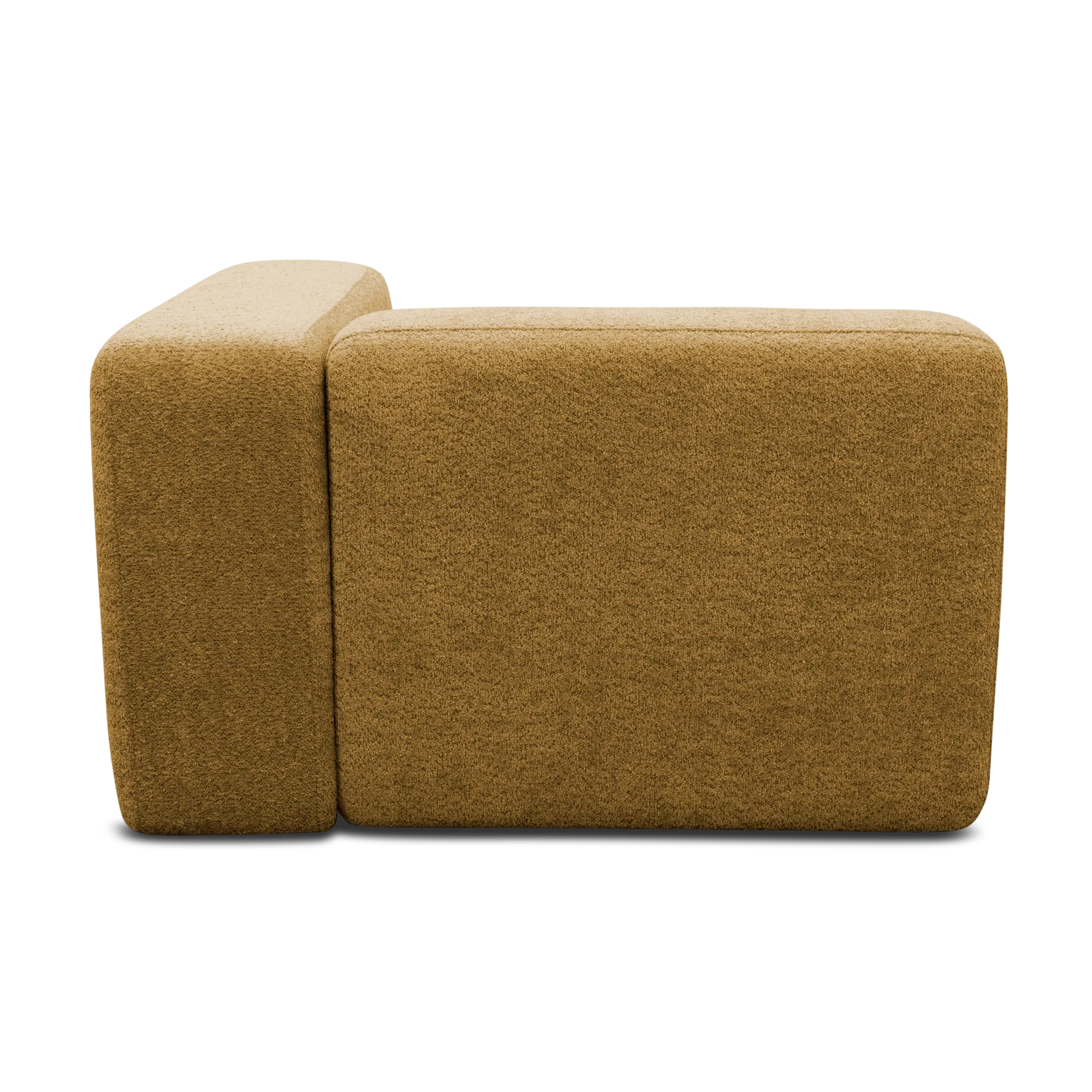 Longchair-Modul rechts, Amber