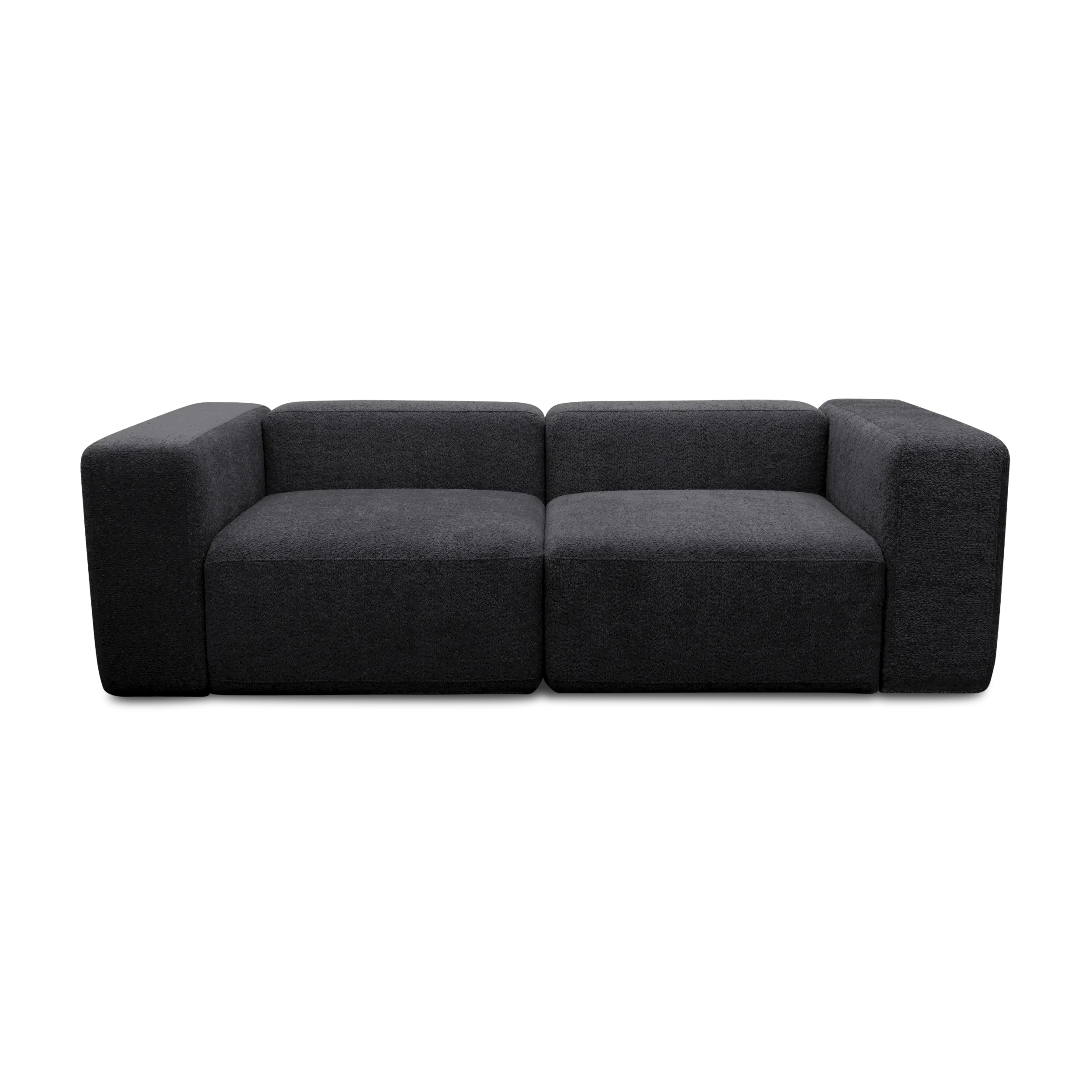 2-Sitzer Sofa, Black