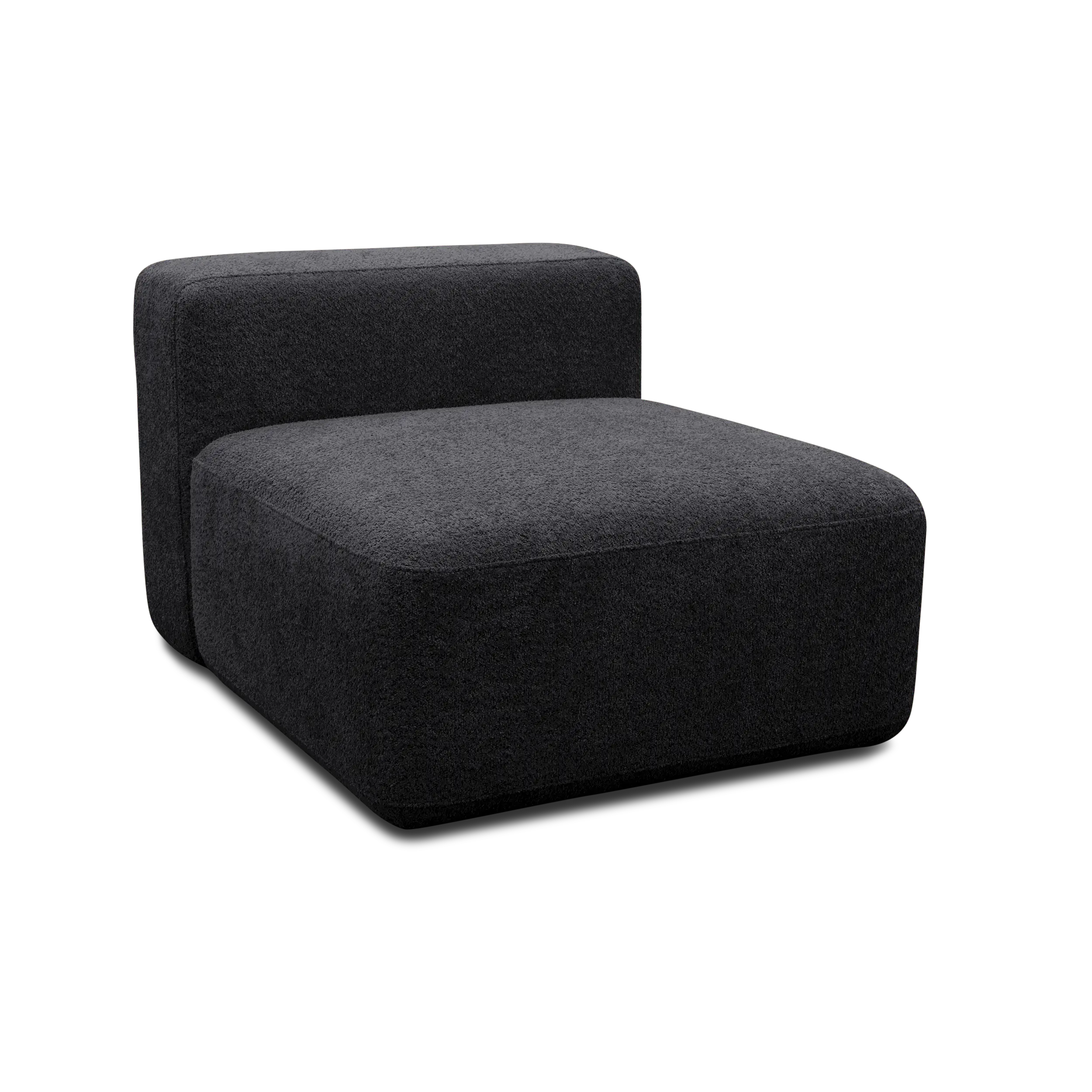 Sessel-Modul, 90 cm, Schwarz