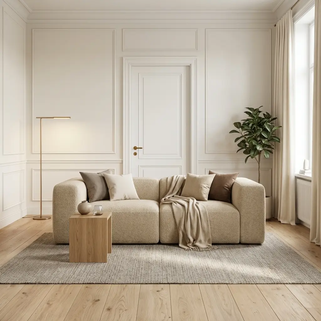 2-Sitzer Sofa, Taupe