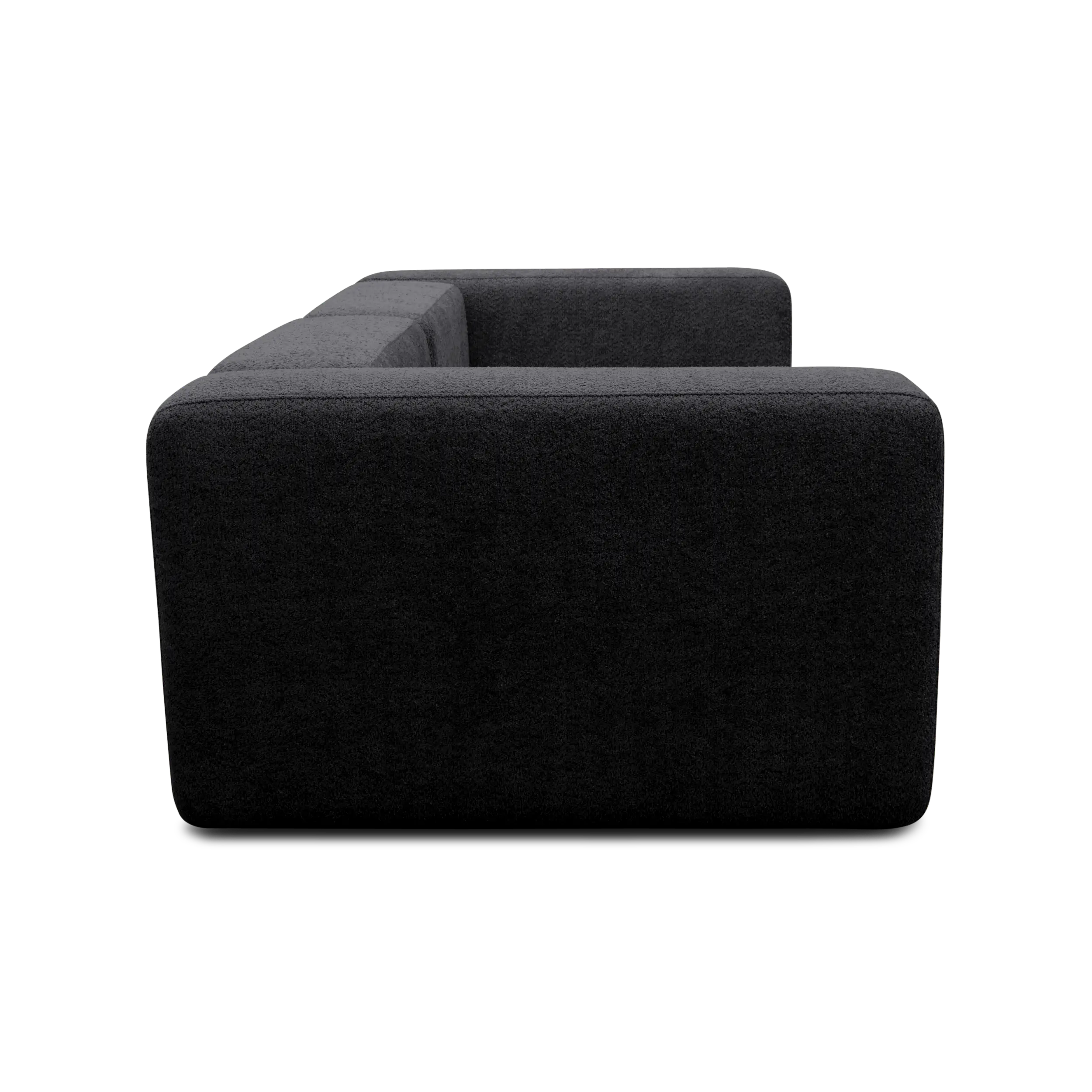 2-Sitzer Sofa, Black